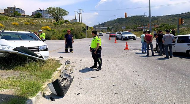 Söke'de trafik kazası