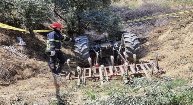 Traktörün altında kalan adam hayatını kaybetti