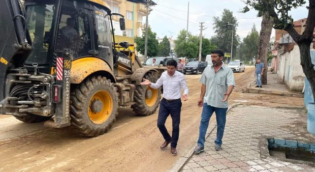 Başkan Özcan sel felaketinde vatandaşı yalnız bırakmadı