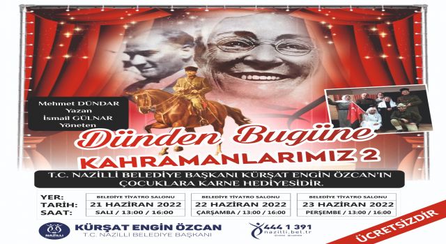 Başkan Özcan’dan öğrencilere karne hediyesi 