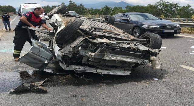 Germencik'te trafik kazası