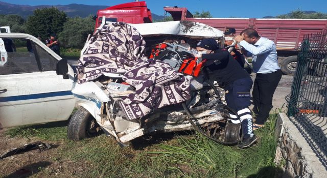 Karacasu’da trafik kazası: 1 ölü