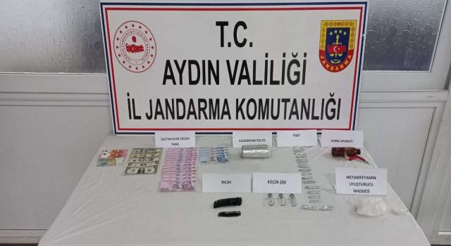 Didim Jandarması uyuşturucu tacirlerini suçüstü yakaladı