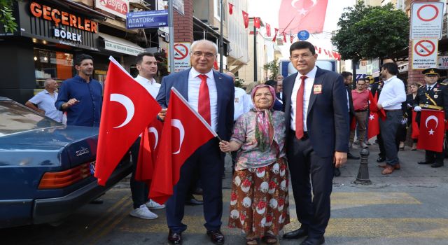 Nazilli’de 100. yıl coşkusuna protokolden yoğun ilgi