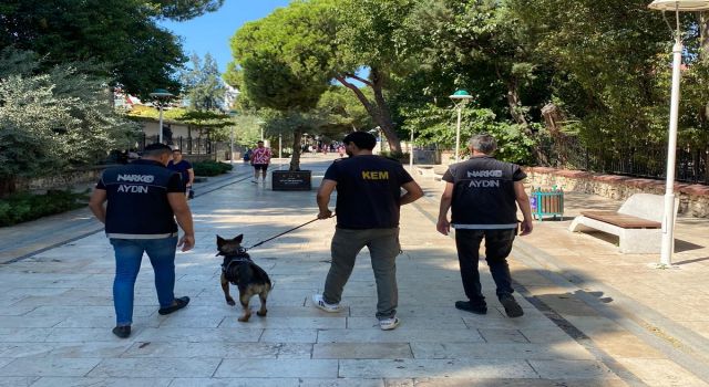 Aydın'da narkotik polisinden okul çevrelerinde sıkı denetim