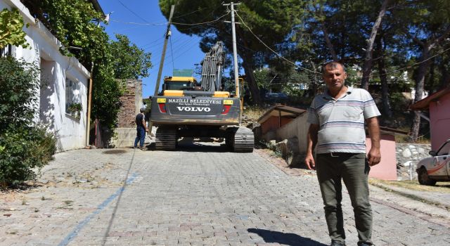 Hasköy’de okul yolu yenileniyor