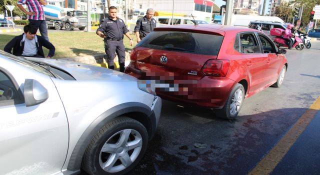 Aydın’da zincirleme trafik kazası: 1 yaralı