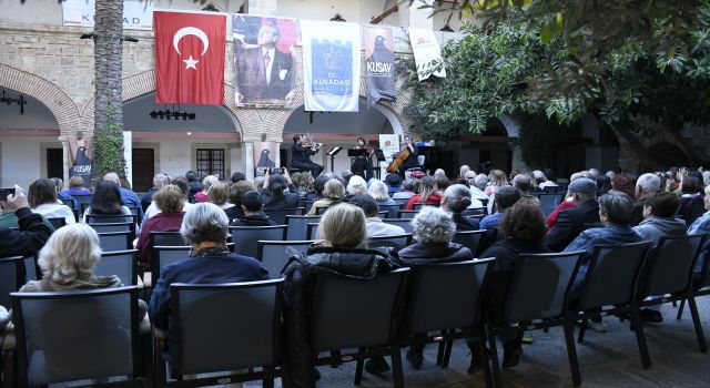 Tarihi Kervansaray’da Atatürk’ün sevdiği şarkılar yankılandı