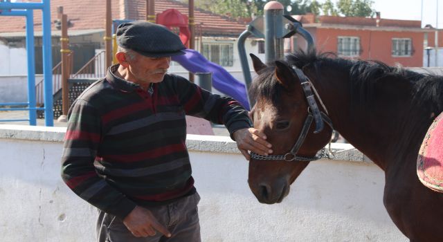 Gözü gibi baktığı rahvan atlarıyla binlerce yıllık geleneği yaşatıyor