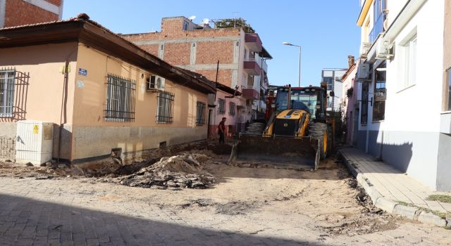 AYDOĞDU MAHALLESİ’NDE YOL ÇİLESİ BİTİYOR