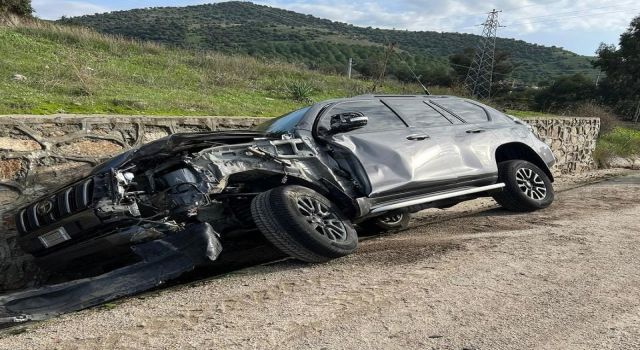 Muğla Orman Bölge Müdürü trafik kazası geçirdi