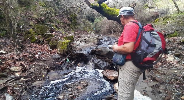 Dağlardan yağ, derelerden kara sular akmaya başladı