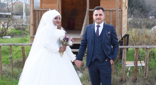 Etiyopya'da tanıştılar, Karpuzlu'da evlendiler