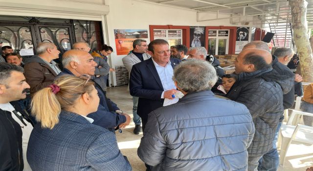 CHP’li Yıldız Didim’e sığınan depremzedeleri ziyaret etti