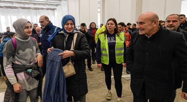 İzmir’de deprem dayanışması için 41 milyon lirayı aşan destek