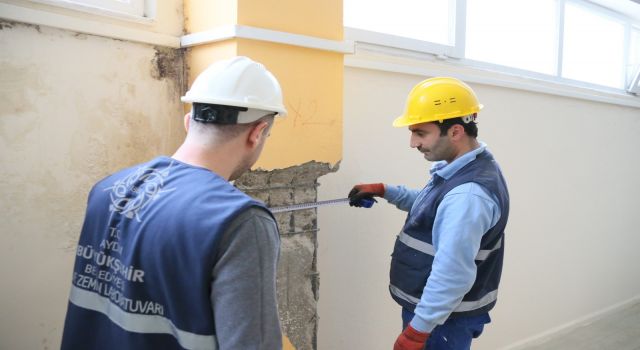 Aydın Büyükşehir Belediyesi deprem güvenliği ile ilgili ücretsiz performans testlerine devam ediyor