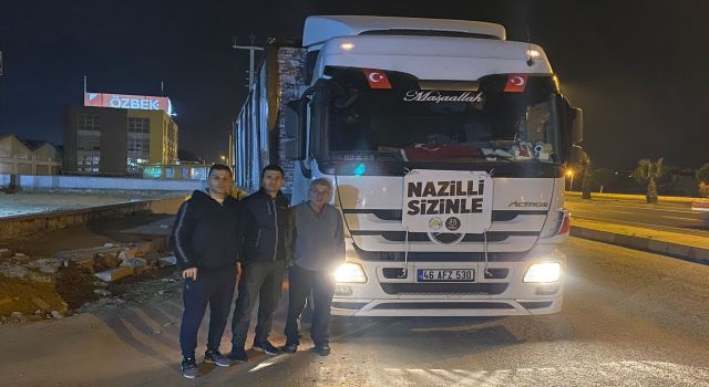 Nazilli’den Kahramanmaraş’a gönül köprüsü