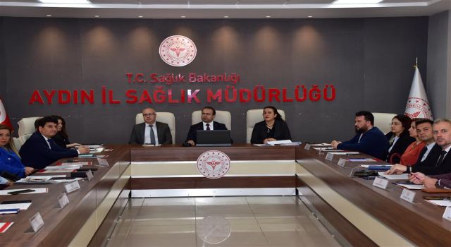 Aydın İl Sağlık Müdürlüğü ev sahipliğinde Askom Toplantı Gerçekleştirildi