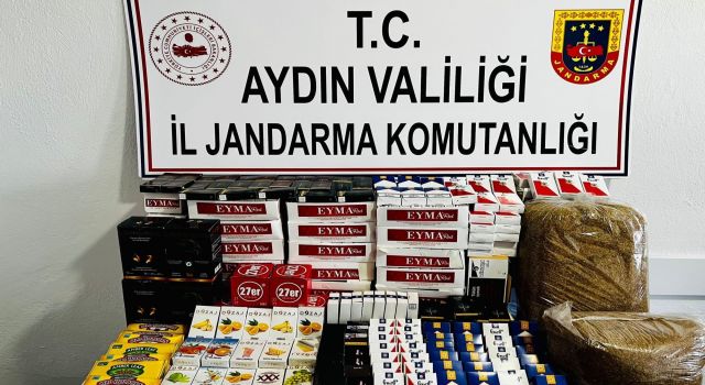 Kaçak sigara imalathanesine baskın