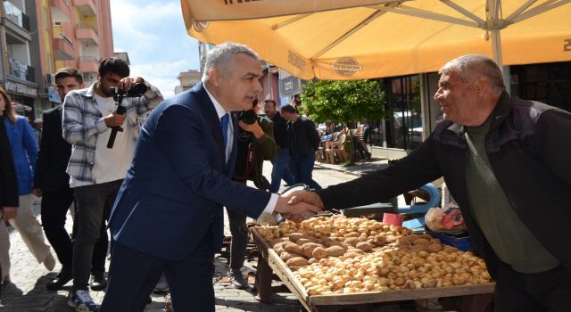 Mustafa Savaş'a  Memleketi Çine'de Yoğun İlgi 