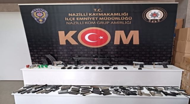 Nazilli’de silah operasyonu: 1 tutuklama