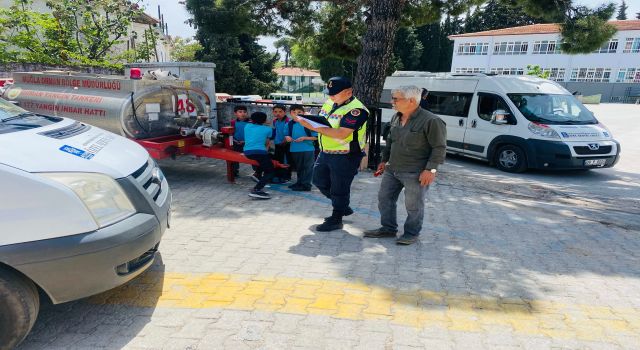 Aydın’da servis araçlarına denetim