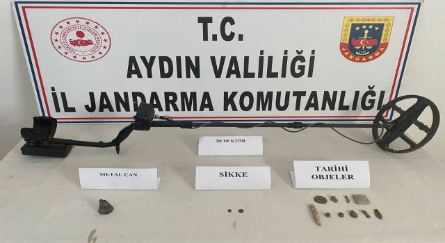 İzinsiz kazıya Jandarmadan suçüstü