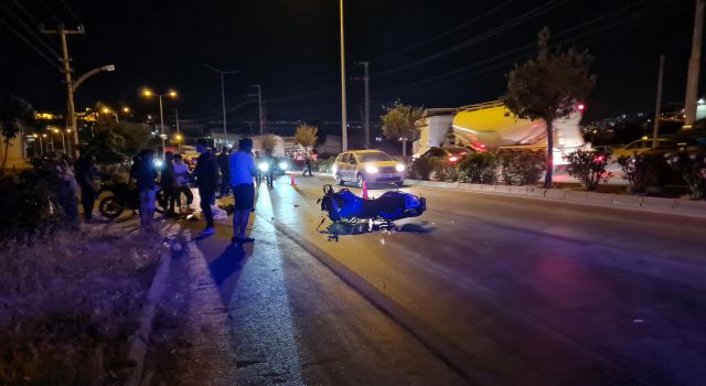 Kontrolden çıkan motosikletin sürücüsü olay yerinde hayatını kaybetti