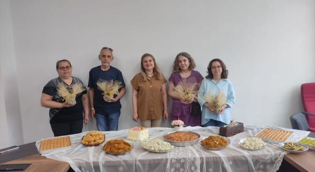 Nazilli’de İlçe Sağlık Müdürlüğü'nde veda etkinliği