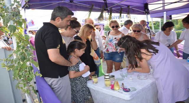 Didim'de 3. Lavanta festivali yoğunluğu