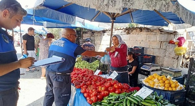 Didim’de Zabıta ekipleri denetimlerini sürdürüyor