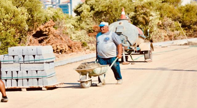 Didim'de bisiklet yolları için çalışmalar başladı