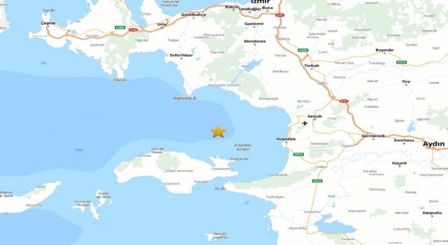 İzmir'de 3.9'luk deprem