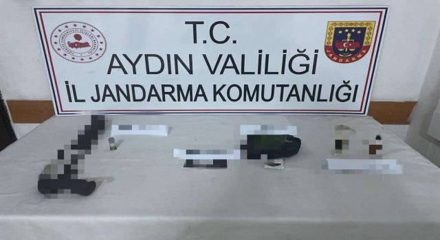 Ormanlık alana kaçarken jandarma yakaladı