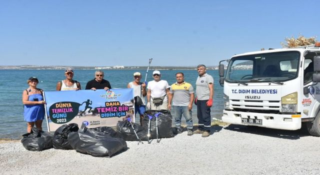 Didim'de temizlik çalışmaları devam ediyor