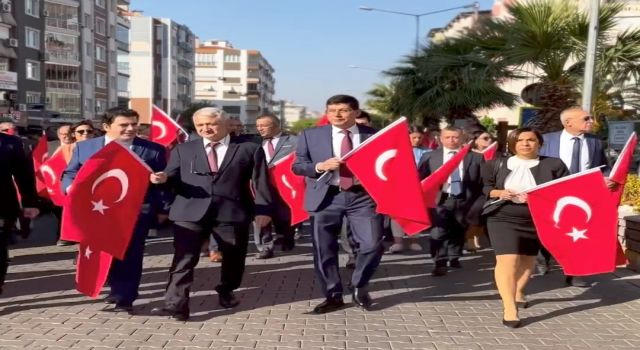 Atamızın Nazilli'ye gelişinin 86.yıl dönümü törenle kutlandı 