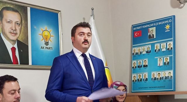 Yenipazar'da Sadullah Dülger Ak Parti'den aday adaylığını açıkladı 