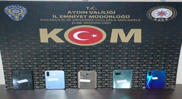 Aydın'da 5 adet klonlanmış cep telefonu ele geçirildi