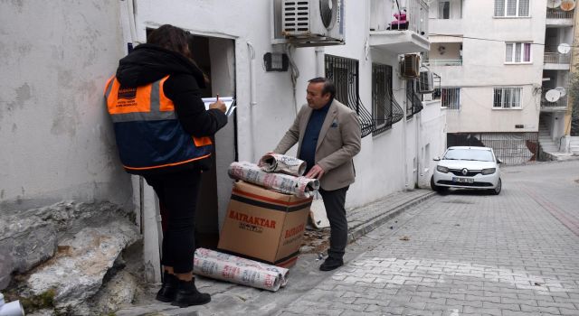 Kuşadası Belediyesi’nden soba yardımı