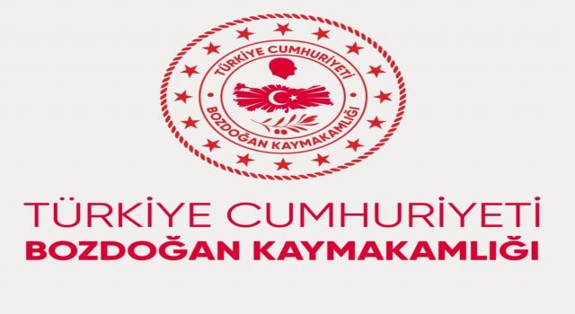 Bozdoğan Kaymakamlığı logosu yenilendi