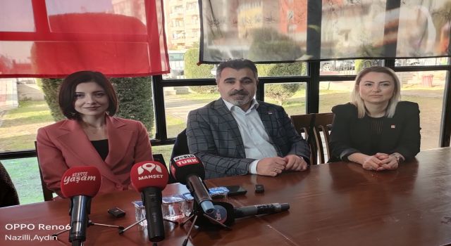 CHP Nazilli'nin yeni başkanı basınla buluştu