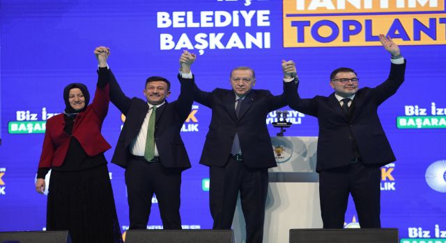 Cumhurbaşkanı Erdoğan İzmir ilçe belediye başkan adaylarını açıkladı