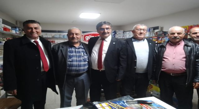 İYİ Parti Aydın İl Başkanı Ertürk'e ve Belediye Başkan Adayı İnal'a yoğun ilgi