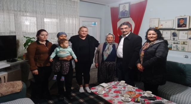 İYİ Parti'li İnal'dan duygulandıran ziyaret 