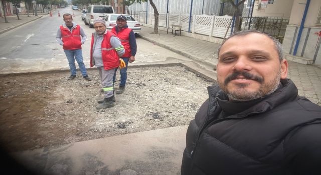 Kurtuluş Mahallesi Muhtar Adayı Ömer Elmas dur durak bilmeden çalışıyor 