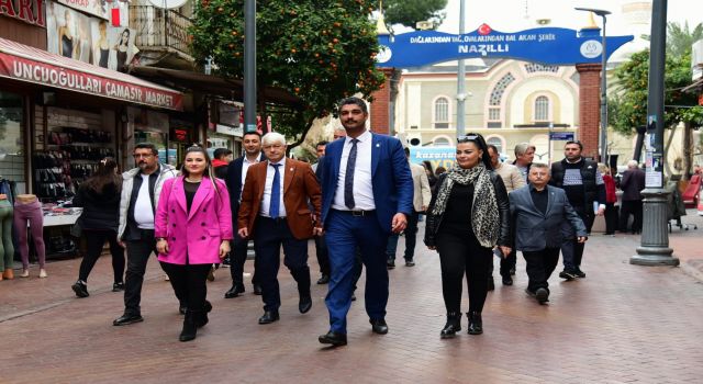 Ali Çetinkaya: “Nazillimizi şaha kaldıracağız!”