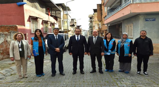 Aydın İl Sağlık Müdürü Dr. Eser Şenkul, yaşlı çınarları ziyaret 