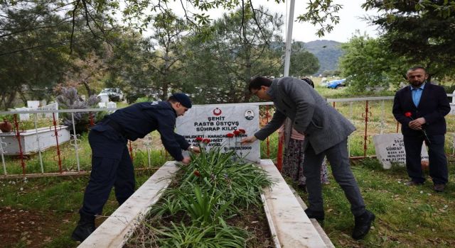 Karacasu'da şehit Kılıç unutulmadı 