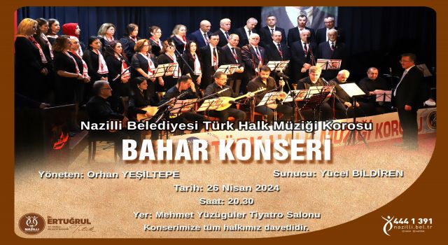 Başkan Tetik'ten 'Bahara Merhaba' konserine davet