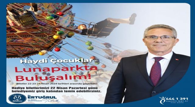 Başkan Tetik’ten çocuklara 23 Nisan sürprizi 